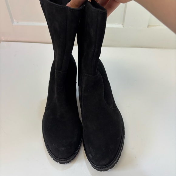LA CANADIENNE  Peppa‎ Suede Bootie Ankle Sz 6 - Picture 6 of 11